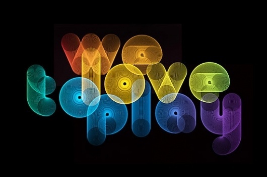 Slinkytype on the Behance Network #slinky #type