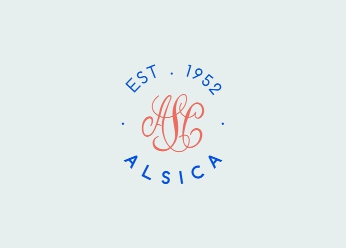 ALSICA - Design by AER CREATIVE STUDIO - aercreativestudio.tumblr.com/ #logotype #moodboard #design #graphic #brand #vintage #typography