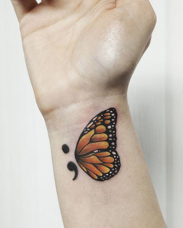 30 INSPIRATIONAL SEMICOLON TATTOO DESIGNS