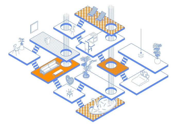 Fabiola Morcillo Núñez, autocad, illustration