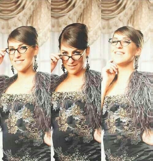 Mayim Bialik – The Big Bang Theory #glasses #theory #girl #big #the #show #fashion #tv #bang