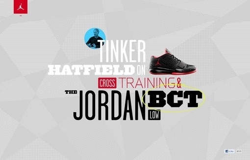 design work life » Academy: Jordan Brand Interactive Interview #design #web