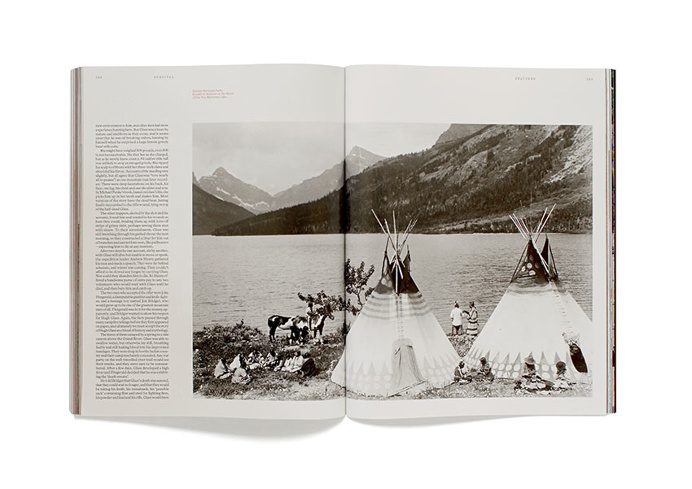 magazine layout, type, tipography