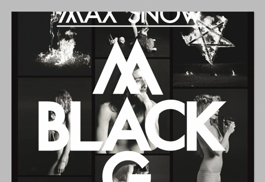 OK200 / Graphic Design Studio / Amsterdam / Max Snow / Black Magic #ok200 #magic #black