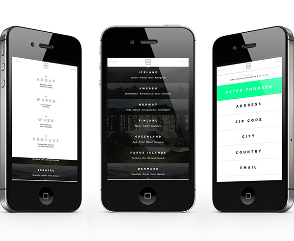 Noma Authentic on Behance #design #web #mobile