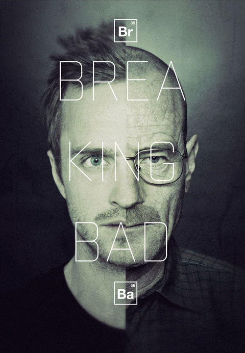 breaking bad #bad #breaking #poster #typography