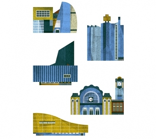 Lotta Nieminen #illustration #design #buildings