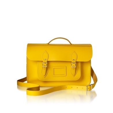 Yellow Things For Maria - (via Product Detail Page) #bag #cambridge #yellow #satchel
