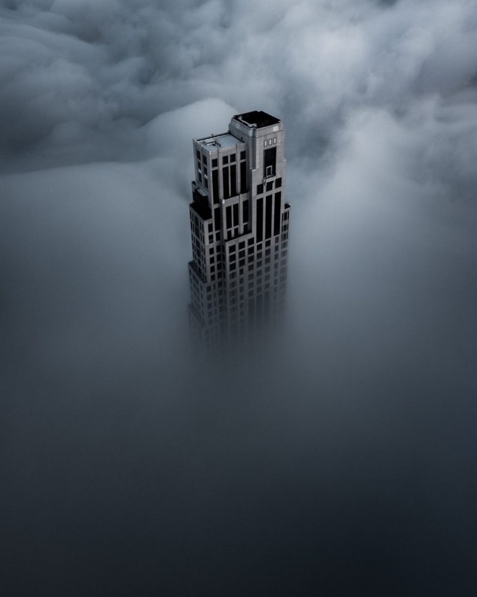 Minimalist and Cinematic Drone Photography by Simeon Pratt