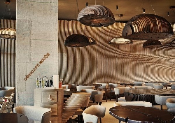 Artistic Cafe – surrealistic interior in Don Cafxc3xa9 House #interior #artistic #cafe #caf