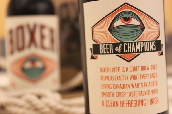love this, the little details are perfect - #beer #design #boxer #package