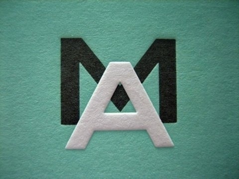 FFFFOUND! #green #modern #letters #typography