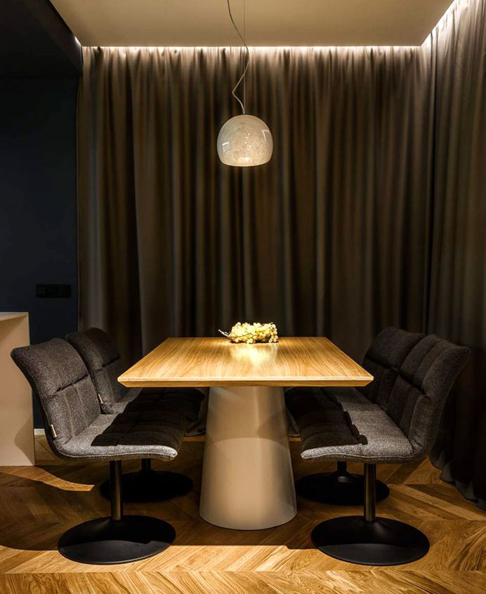 All In Studio Created Modern Bachelor Pad in Sofia - InteriorZine