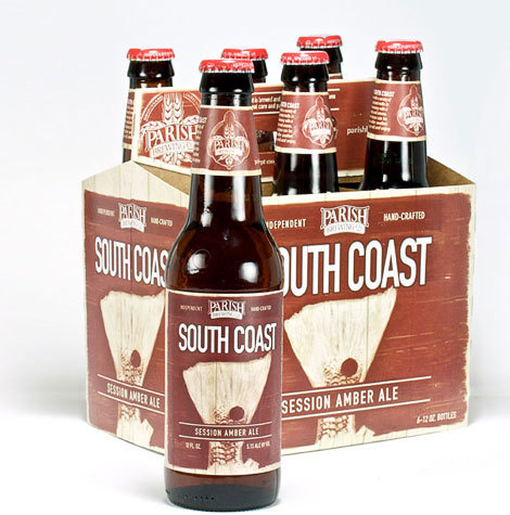 Parish Brewing South Coast #packaging #beer #label #bottle