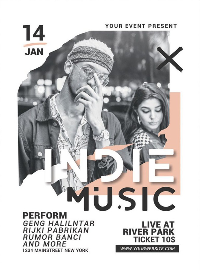 Indie Music Flyer