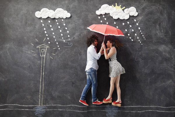 Celeste Luciano | 01 marzo #wedding #rain #couple
