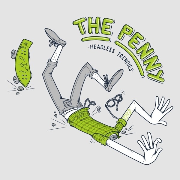 Headless Trendies on Behance #illustration #lettering
