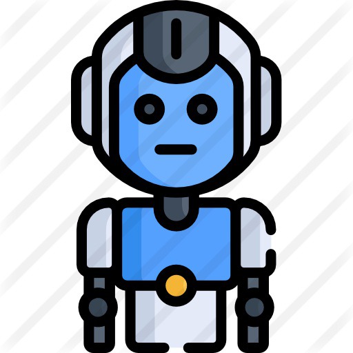 See more icon inspiration related to automaton, futurist, futuristic, Science fiction, cyborg, robotic, robot, electronics, android, industry, machine and technology on Flaticon.