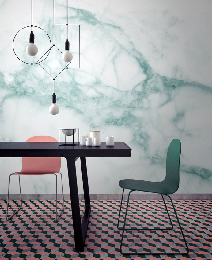 Marble Wall Decor by Murals Wallpaper