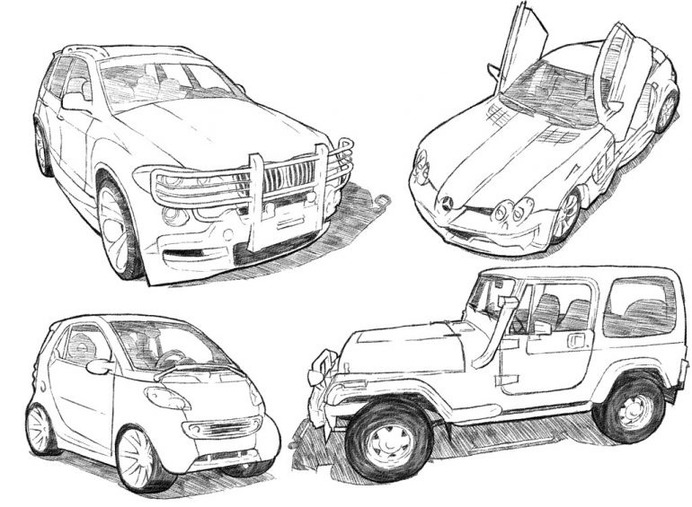 How to Draw a Car