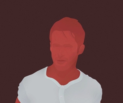 Mind unlocked #oconnell #james #illustration #portrait #anonymousmag #man #surreal #gosling