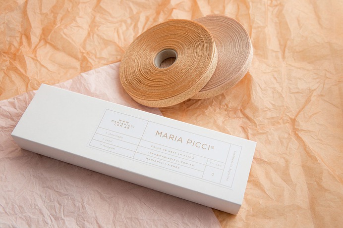 Maria Picci Identity - Mindsparkle Mag Un Barco developed the whole visual identity, including logo, packaging, website, stationery, photos and videos for Maria Picci – the founder and chief designer of María Picci. #logo #packaging #identity #branding #design #color #photography #graphic #design #gallery #blog #project #mindsparkle #mag #beautiful #portfolio #designer