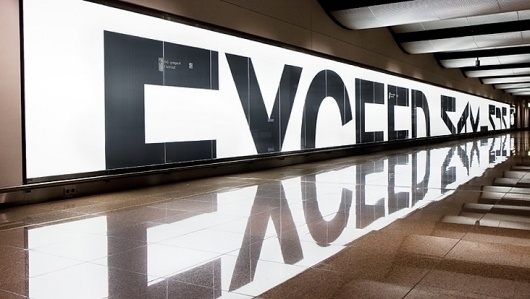 Current Campaigns #exceed #campaign #bmw #typography #serviceplan #maximum