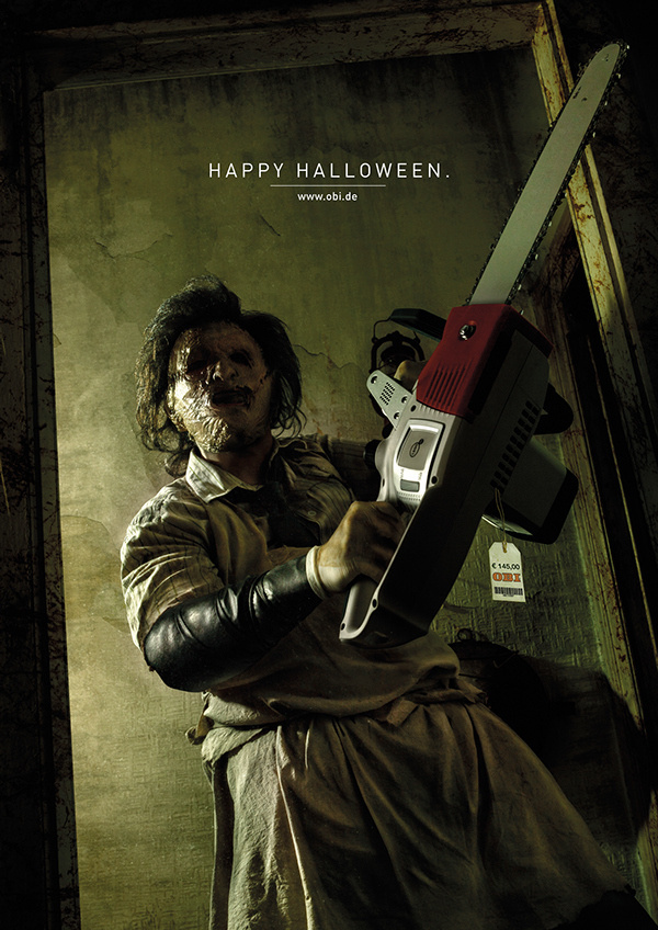 OBI - Halloween on Behance #halloween #basile #leatherface #obi #francesco