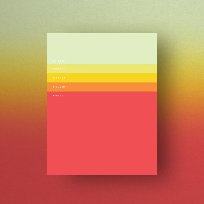 Color Palettes image inspiration on Designspiration