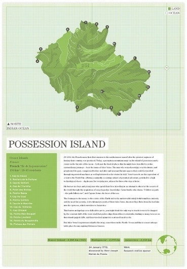 Atlas of Remote Islands - Trenton Jay #topography #map #texture