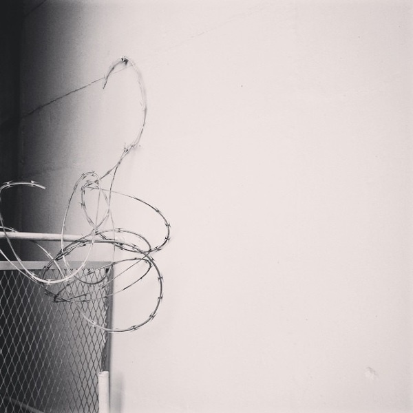 Barbed Wire Black and White #white #instagram #black #photography #wire #and #barbed