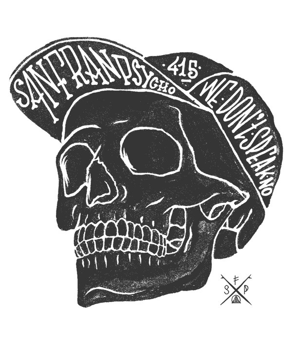 Visualgraphc: Photo #psyco #illustration #sf #skull