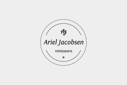 Ariel Jacobsen Fotografia on the Behance Network #logo #branding