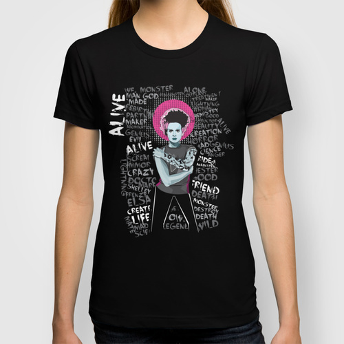Bride #vector #save #brideoffrankenstein #commas #use #illustration #tags #separate #to #typography