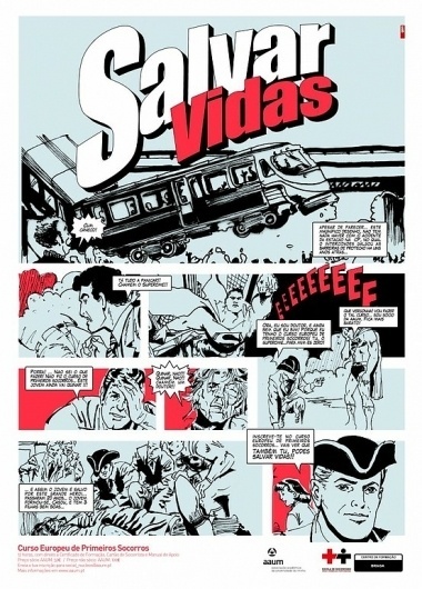 graphic / hero / first aids poster #first #illustration #poster #aids #type #superman