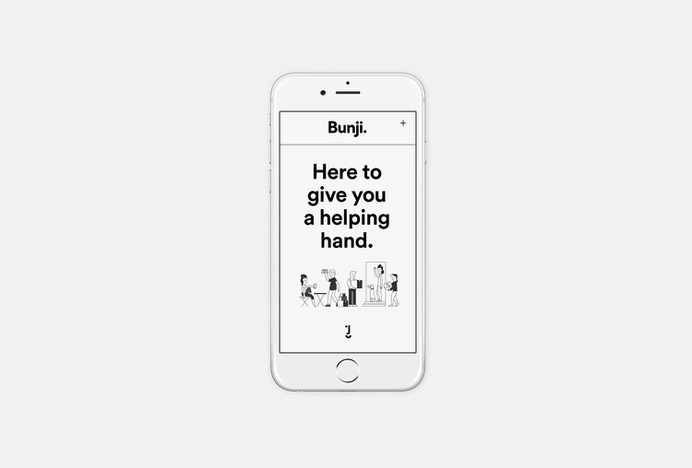 Bunji Identity - Mindsparkle Mag Emily Clarke designed the Identity for Bunji, a brand that is redefining property management once and for all. #logo #packaging #identity #branding #design #color #photography #graphic #design #gallery #blog #project #mindsparkle #mag #beautiful #portfolio #designer