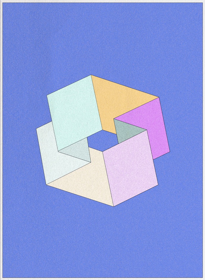 #illustration #cube #abstract #posterdesign cube