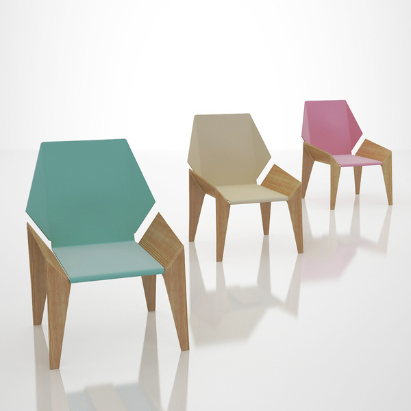 Origami Chair Design by DesignNobis #interior #design #decor #home #furniture #architecture