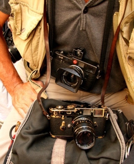 Classy Nbrhd, Imagine if the Leica's were replaced with DSLRs..... #leica #photography