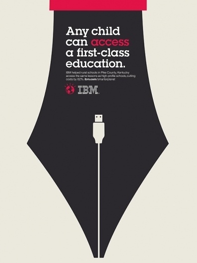 Negative space in advertising » Wabbaly #adv #design #poster