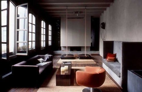 CJWHO ™ #diningroom #white #design #photography #architecture #swing #fun