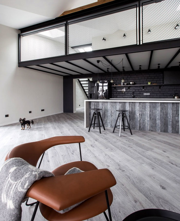 Rimartus Designed Studio Apartment for Young Couple - InteriorZine