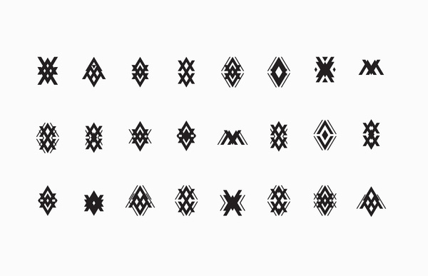 Visual Graphic | Manuel Ventura Architects Branding #forms #geometry