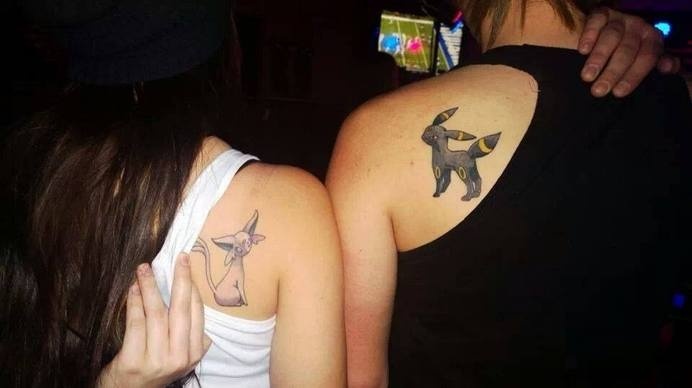 40+ Creative Best Friend Tattoos #bff #friend #best #tattoo #idea