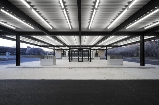 Architecture Photography: Conversion of Mies van der Rohe Gas Station / Les Architectes FABG - Conversion Of Mies Van Der Rohe Gas Station / Les Archi #architecture #mies