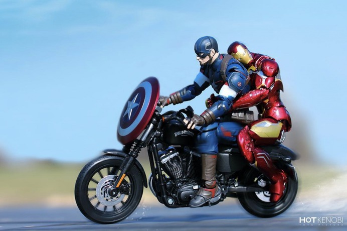 CAPTAIN AMERICA & IRON MAN