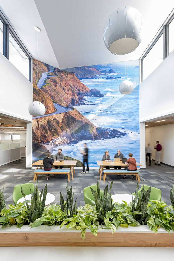 modern and inspiring workplace in San Jose, California / Noll & Tam Architects