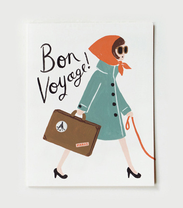 Bon Voyage Card #bon #voyage