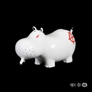 POTAMUS ROUGE by Frank KOZIK & K.Olin Tribu #art