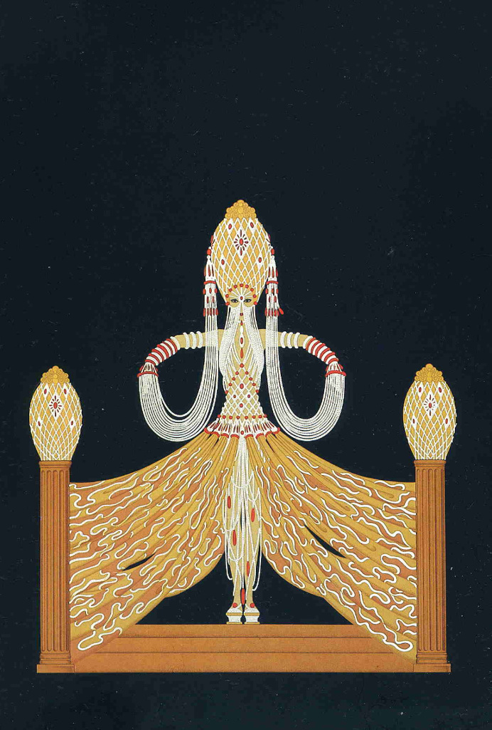 Fashion illustrations by Erté, c.1920s-1930s